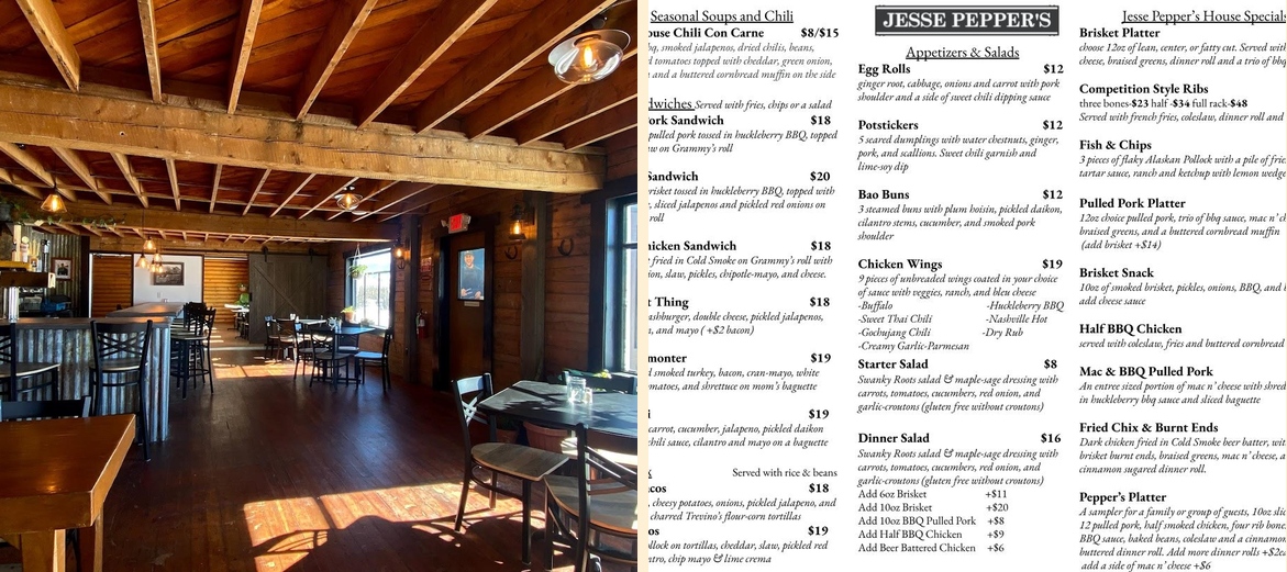 Jesse Pepper's Smoke Shack White Sulphur Springs